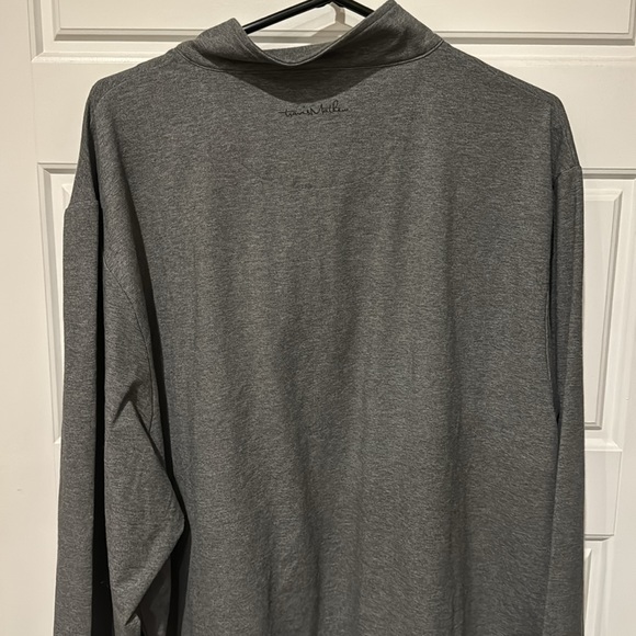 Travis Mathew Heather Dark Shadow Half Zip - Picture 5 of 6